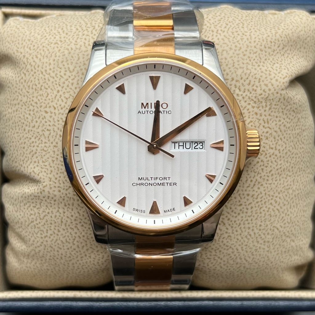 Mido Helmsman Rose gold Automatic (self-winding) watch 42 millimeters M005.431.22.031.00
