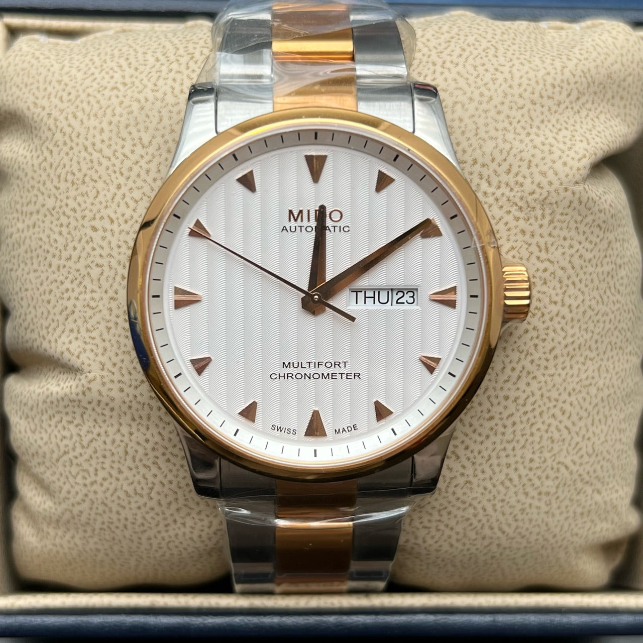 Mido Helmsman Rose gold Automatic (self-winding) watch 42 millimeters M005.431.22.031.00