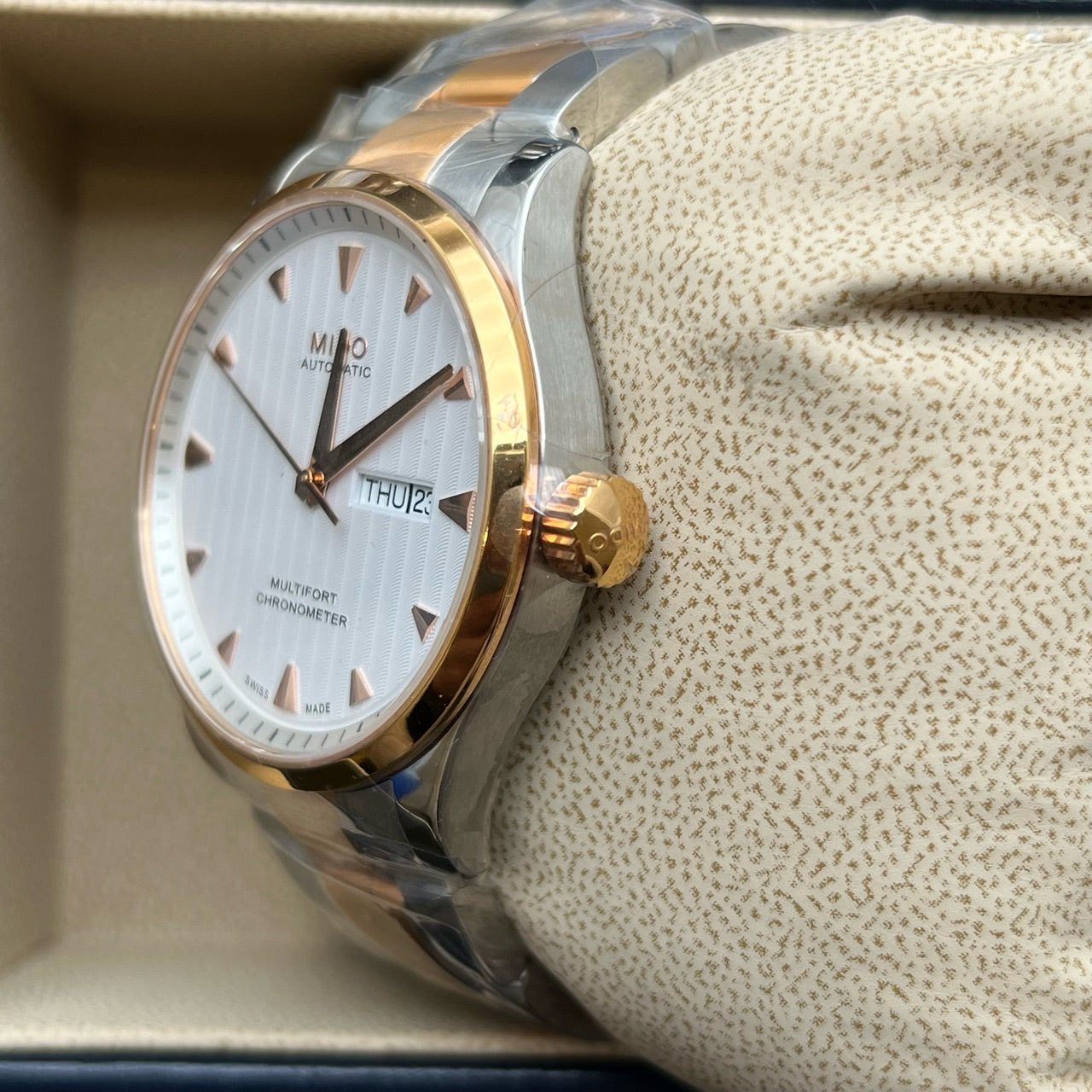 Mido Helmsman Rose gold Automatic (self-winding) watch 42 millimeters M005.431.22.031.00