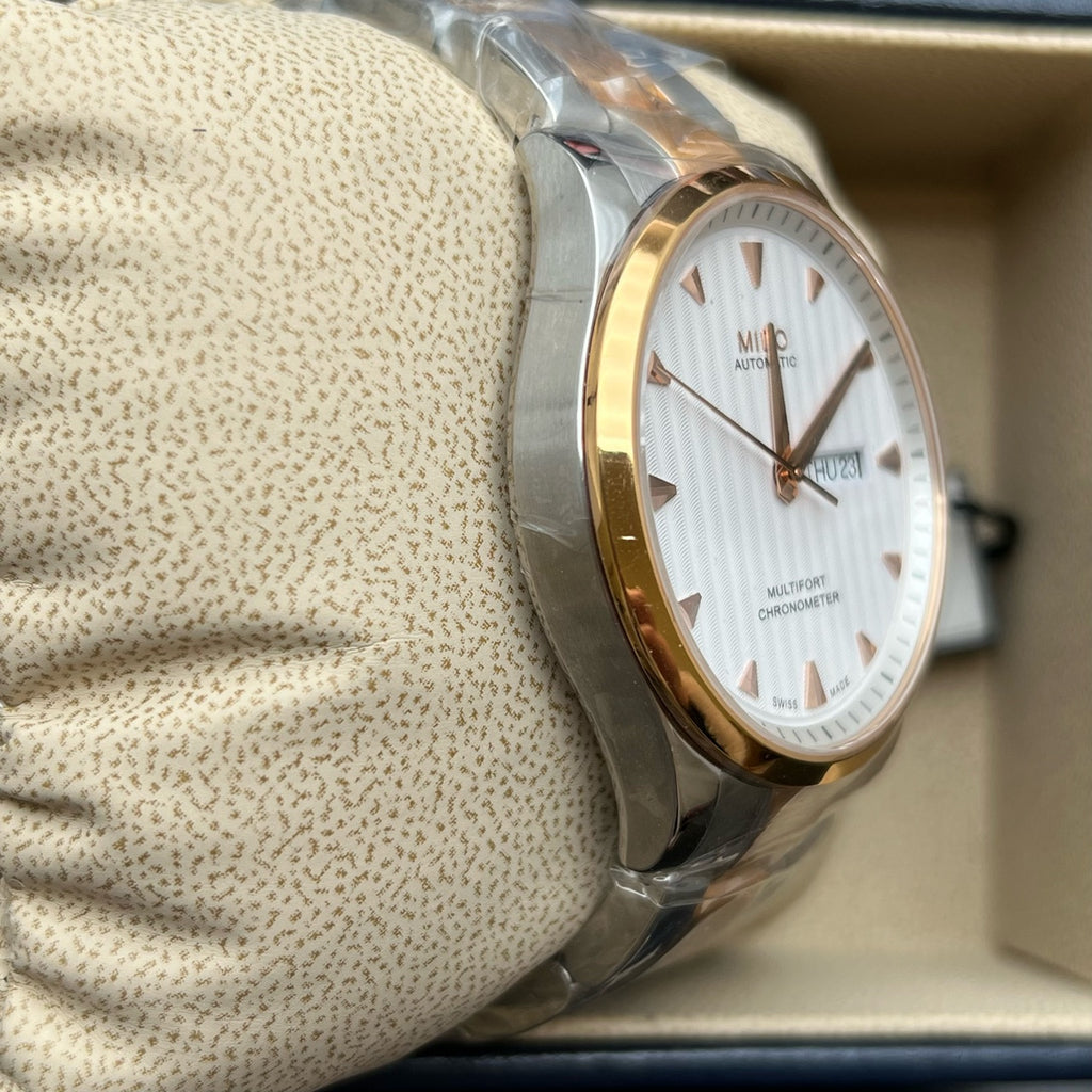 Mido Helmsman Rose gold Automatic (self-winding) watch 42 millimeters M005.431.22.031.00